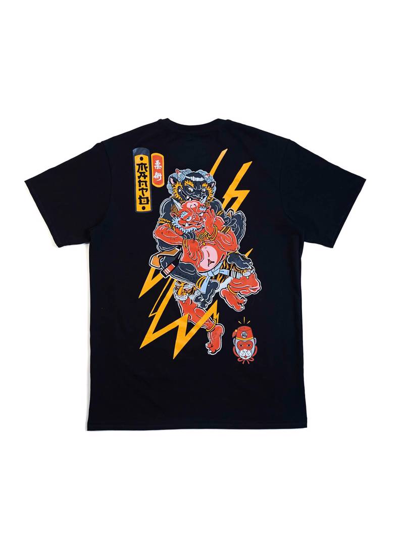 MANTO Yauhen Abu ONI t-shirt- black